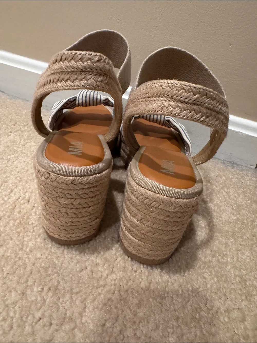 MIA Belinda Espadrille Wedge Sandal - NWOT, Never Worn | Size 10 M